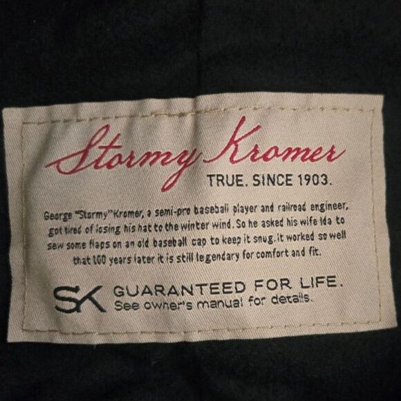 Stormy Kromer Petal Pusher Wool/Flannel Cap Women's Size 7 1/2 - Picture 6 of 7